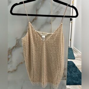 H&M sequined tank